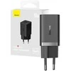 Sieninis įkroviklis Baseus GaN5 40W, 2x USB C (juodas)