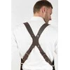 ZUKA STRAPS dual, tamsiai ruda sp, "CRAZY HORSE", M dydis