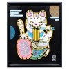 Kūrybinis rinkinys neoninis katinas Maneki-neko
