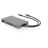 LMP prijungimo stotis USB-C Ekranas Dock 2 2 x HDMI; 1 x DisplayPort; 1 x Mini-DisplayPort; 1 x VGA; 1 x DVI; 1 x garso išvestis; 1 x Ethernet prievadas; 2 x USB 3.1 (Gen 1); 1 x USB-C