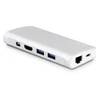 Jungas. stot. LMP USB-C Travel Dock 4K 9 Port pilkas