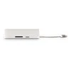 Šakotuvas Jung. stot. LMP USB-C Travel Dock 4K 9 Port, sidabrinis