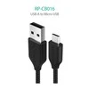 Pintas laidas RAVPower RP-CB016 1m USB A to Micro-USB