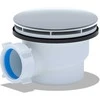 Ani Plast Sifonas padėklui , žemas 1 1/2x40, 90 mm, nerūdija