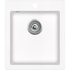 Plautuvė AQUASANITA SIMPLEX SQS100W 710 Alba -With, uždaromas ventilis