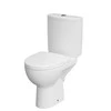 Pakabinamas šviestuvas Pastatomas WC Cersanit, Parva 011 su lėtai nusileidžiančiu dangčiu