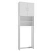 Bathroom small cabinet Deftrans Pik B60. baltas. 25x64x189