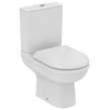 Pastatomas WC Ideal Standard, Exacto RimLS+ su bakeliu ir soft close dangčiu