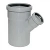 Magnaplast Vidaus kanalizacijos trišakis HTplus, Ø 110 / 75 mm, 45°