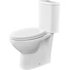 Unitazas Vento Brekstad horizontalus, technologija Tornado 3/6l, sėdynė PP Soft Close