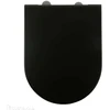 Unitazo dangtis Vento Hugge Duroplast Soft Close juodas
