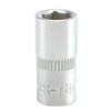 HÕGERT Galvutės 1/2", šešiakampės, CrV plienas, 9 mm DIN 3124
