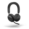 Beilaidės ausinės Jabra Evolve2 75, USB-A, Bluetooth, MS-Teams | spalva: juoda
