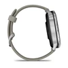 Išmanusis laikrodis Garmin Venu® 4 - 45 mm | spalva: sidabro spalvos su sidabrinės pilkos spalvos silikoniniu dirželiu (010-03014-01)