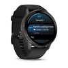 Išmanusis laikrodis Garmin Venu® 4 - 45 mm | spalva: skalūno spalva su juodu silikono dirželiu (010-03014-00)