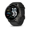 Išmanusis laikrodis Garmin Venu® 4 - 45 mm | spalva: skalūno spalva su juodu silikono dirželiu (010-03014-00)