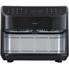 Medion MD 11760 LIFE® P20 XXL Dviguba dviejų zonų karšto oro gruzdintuvė, 8,7 l, Juoda