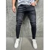 2Y PREMIUM Džinsai Vyrams Juodas Pilkas B8407/K500