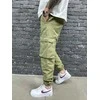 2Y Premium Kelnės Joggers Vyrams Khaki NT9000-1
