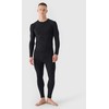 4F Termo Tamprės Vyrams Seamless Thermal Underwear Juodas 4FWAW24USEAM173 20S