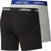 Adidas Apatiniai Vyrams Linear Brief 2p Juodas Pilkas