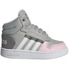 Adidas Avalynė Vaikams Hoops Mid 2.0 I Pilkas Rožinė GZ7779