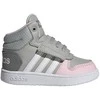 Adidas Avalynė Vaikams Hoops Mid 2.0 I Pilkas Rožinė GZ7779