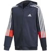 Adidas Džemperis Berniukams B A.R. 3s Hoodie Navy GM8456