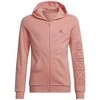 Adidas Džemperis Mergaitėms G Lin Fz Hoodie Rožinė HE1968