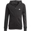 Adidas Džemperis Mergaitėms G Lin Fz Hoodie Juodas GN4050