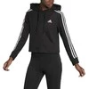 Adidas Džemperis Moterims W 3s Ft Crop Hoodie Juodas GM5582