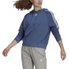 Adidas Džemperis Moterims W 3S Hoodie Mėlyna GL1461