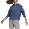 Adidas Džemperis Moterims W 3S Hoodie Mėlyna GL1461