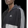 Adidas Džemperis Moterims W Cb B Fz Hodie Pilkas Juodas HC8833