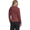 Adidas Džemperis Moterims W E Lin Fz Hd Burgundy GD2966