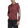 Adidas Džemperis Moterims W E Lin Fz Hd Burgundy GD2966