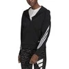 Adidas Džemperis Moterims W Fi 3s Fz Hoodie Juodas GL0339