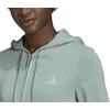 Adidas Džemperis Moterims W Lin Ft Fz Hd Žalias GL0795