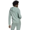 Adidas Džemperis Moterims W Lin Ft Fz Hd Žalias GL0795