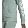 Adidas Džemperis Moterims W Lin Ft Fz Hd Žalias GL0795