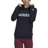Adidas Džemperis Moterims W Lin Ft Hoodie Mėlyna H07797