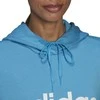 Adidas Džemperis Moterims W Lin Ft Hoodie Mėlyna HE9359