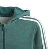 Adidas Džemperis Paaugliams Yb 3S Fz Hoodie Žalias DJ1745