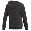 Adidas Džemperis Paaugliams Yg E Lin Fz Hoodie Juodas DV0353