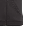 Adidas Džemperis Paaugliams Yg E Lin Fz Hoodie Juodas DV0353