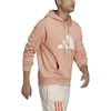 Adidas Džemperis Vyrams M Fi 3B Hoodie Peach H39805