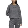 Adidas Džemperis W E Sweat Ft Pilkas FL9189
