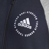 Adidas Džemperis W Sid Bomber Mėlyna Pilkas CZ5665