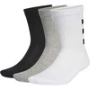 Adidas Kojinės 3s Hc Crew 3Pp Juodas Baltas Pilkas GE6167