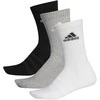 Adidas Kojinės Cush Crw 3pp Juodas Pilkas Baltas